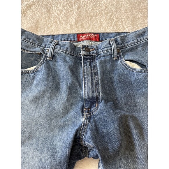 Arizona Jean Company Other - Arizona Original Straight Loose Fit Jeans Mens Sz 36X30 Blue Denim 100% Cotton